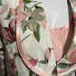 Francine Browner Vintage Pink Floral 3 Pc Skirt Suit Set Sz-Medium