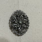 Vintage Silver Floral Brooch