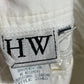 HW Vintage Cream 100% Cotton High Waist Denim Jeans Sz-8