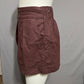 Abercrombie & Fitch Chocolate Flared Women’s Linen Cotton Shorts Sz-Medium