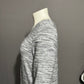 Hilary Radley Comfy Long Sleeve Sweater Marled Dress Sz-XL