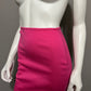 St. John Pink 2 Pc Peplum Knit Skirt Set Sz-2/4 or Small