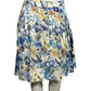 Talbots Cotton Floral Pleated Casual Knee Length Skirt Sz-10P