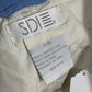 Sdie Light Blue Quilted Corduroy 100% Cotton Vest Sz-Small