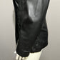 Jaqueline Ferrar Genuine Lambskin Leather Double Breasted Jacket Sz-Medium