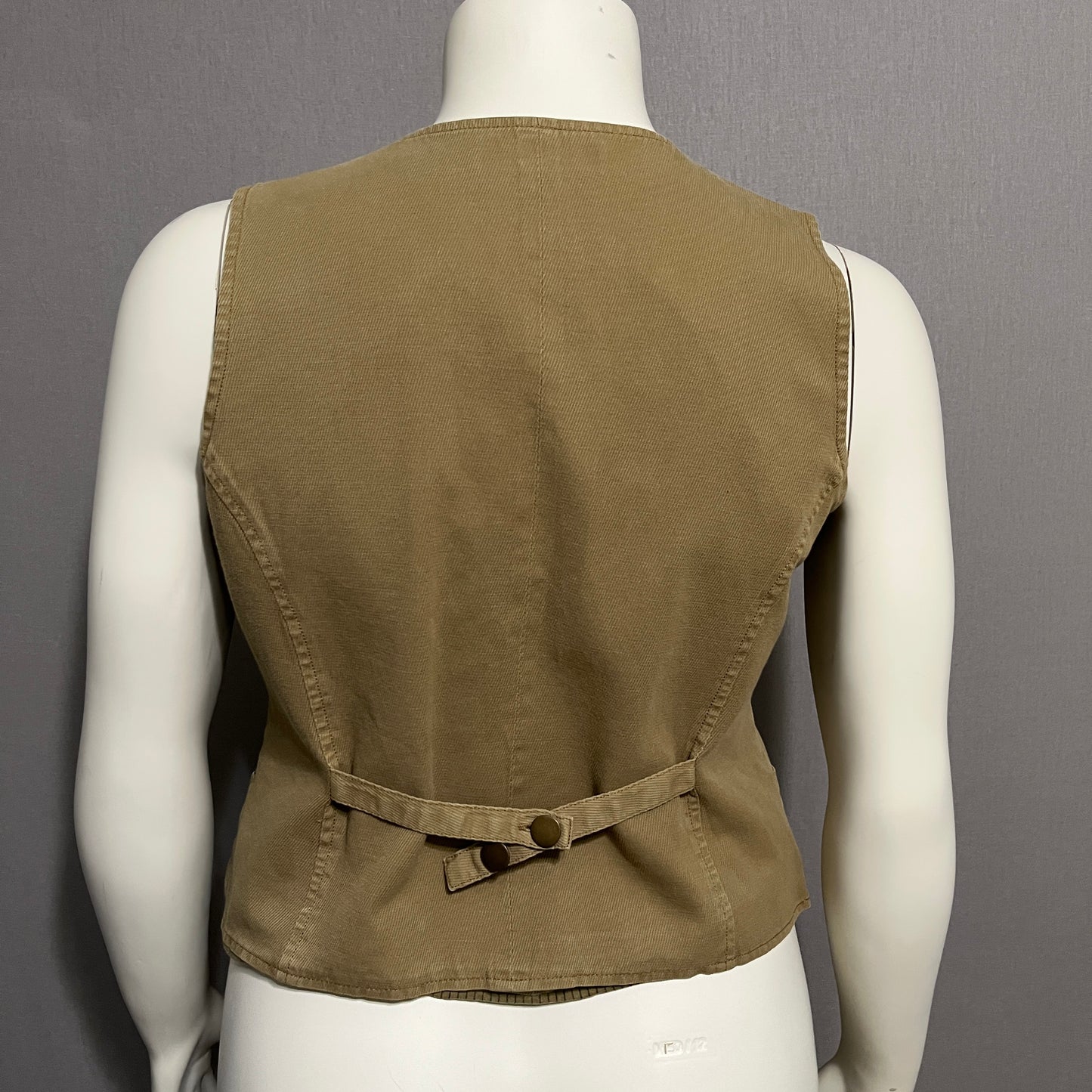 The Territory Ahead Khaki Cotton Vest