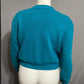 Vintage OBR Lambswool Rabbit Hair Cropped Sweater Cardigan Sz-Small