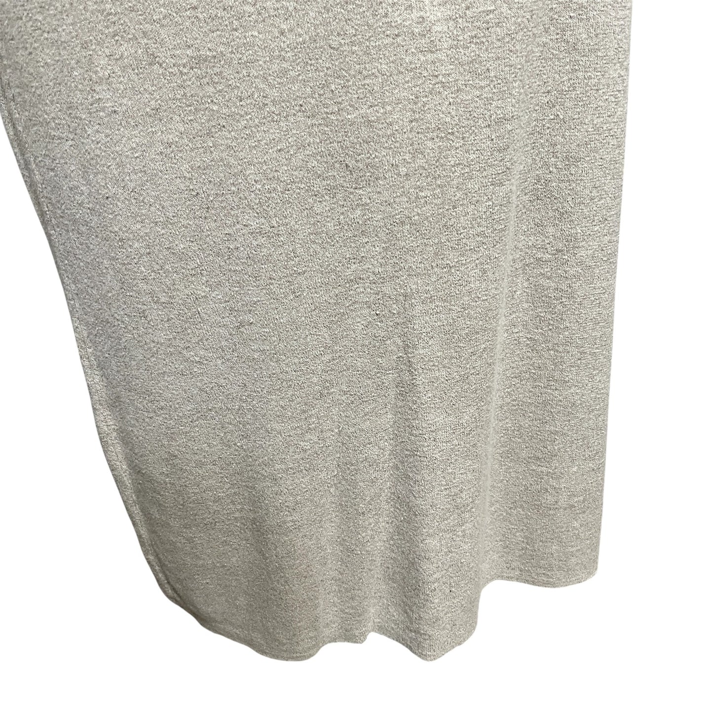 Tweeds Womens Linen Cotton Ponte Knit MIDI Fitted Skirt Sz-XL