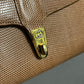 Vintage 70s Gucci Boutique Lizard Leather Handbag