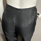 Talbots Black 100% Pure Silk High Waist Dressy Pants Sz-16 Petites