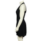 Laundry By Shelli Segal Black Halter Cut Out Fit N Flare Dress Sz-12