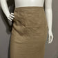 Chico’s Design 100% Linen Maxi With Split Skirt Sz-XL/1X or 3