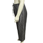 DKNY Women’s Silver Linen Blend Drawsting Casual Pants Sz-Large