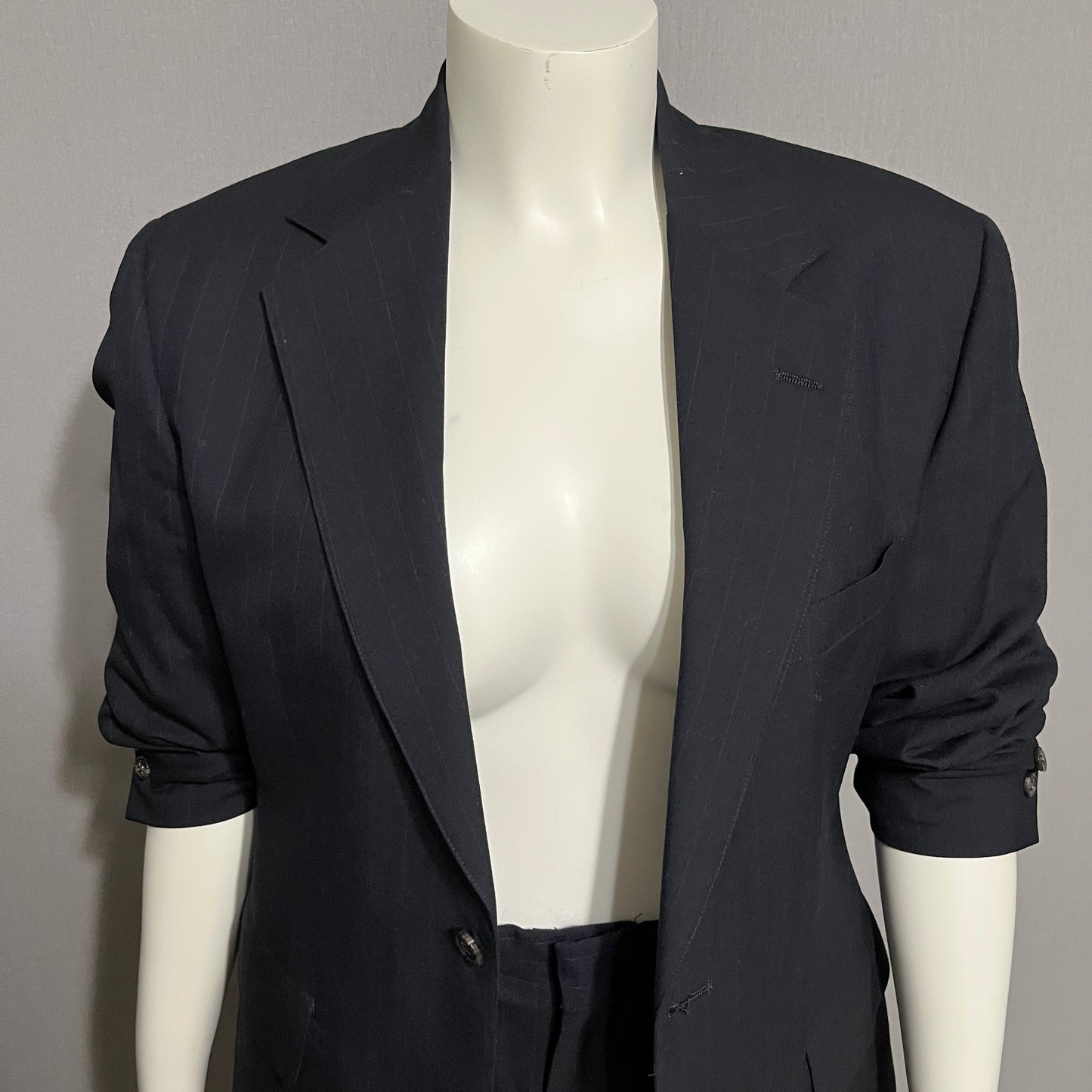 Brooks Brothers 2 Pc Pinstripe Men’s Unisex Pants Suit Sz-Medium/Large