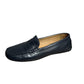 Flag Ltd Morgan Penny Loafer Navy Blue Suede  Driver/Moccasin Women sz 7.5