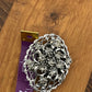 Vintage Silver Floral Brooch