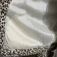 Coldwater Creek Cheetah Print Cotton Quilted Bomber Jacket Sz-Small (petite)