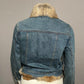 Sisters 100% Cotton Denim & Fur Collar Jacket Sz-Medium