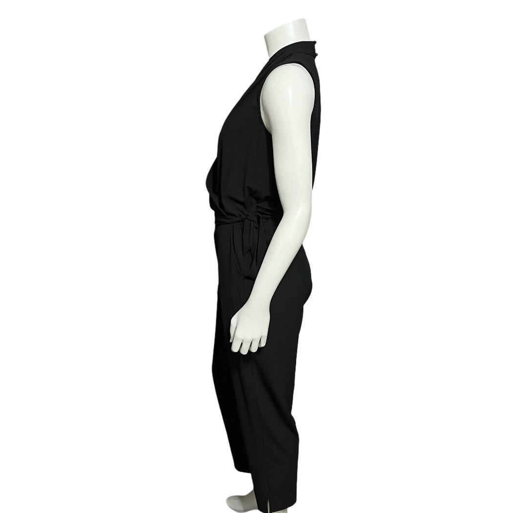 Banana Republic Black Sleeveless Jumpsuit Sz-6