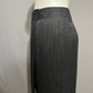 Jennifer & Grace 100% Wool Striped Career Wrap Pencil Skirt Sz-12