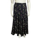 Jones New York Black and Gold A-Line Skirt