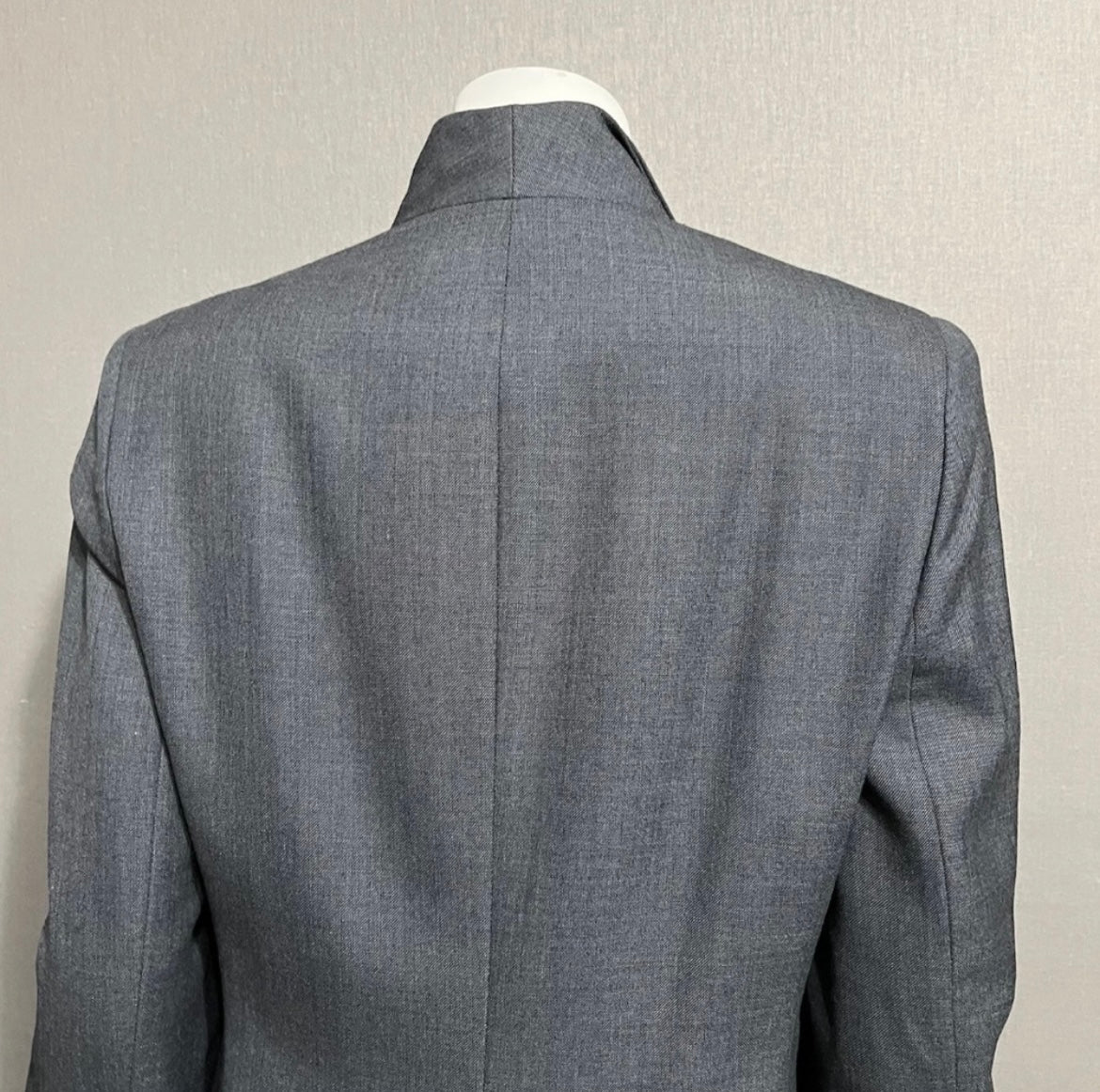Jones New York Gray 100% Wool Career Blazer Sz-10