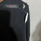 Cyrus Black Cutout Sleeve Bow Tie Cardigan Sweater Sz-Medium