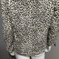 Coldwater Creek Cheetah Print Cotton Quilted Bomber Jacket Sz-Small (petite)