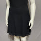 Laundry By Shelli Segal Black Halter Cut Out Fit N Flare Dress Sz-12