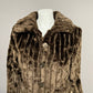 Esprit Chocolate Brown Faux Fur Jacket Sz-Small