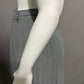 Samantha Taylor Gray A-Line Pleated Skirt Sz-6