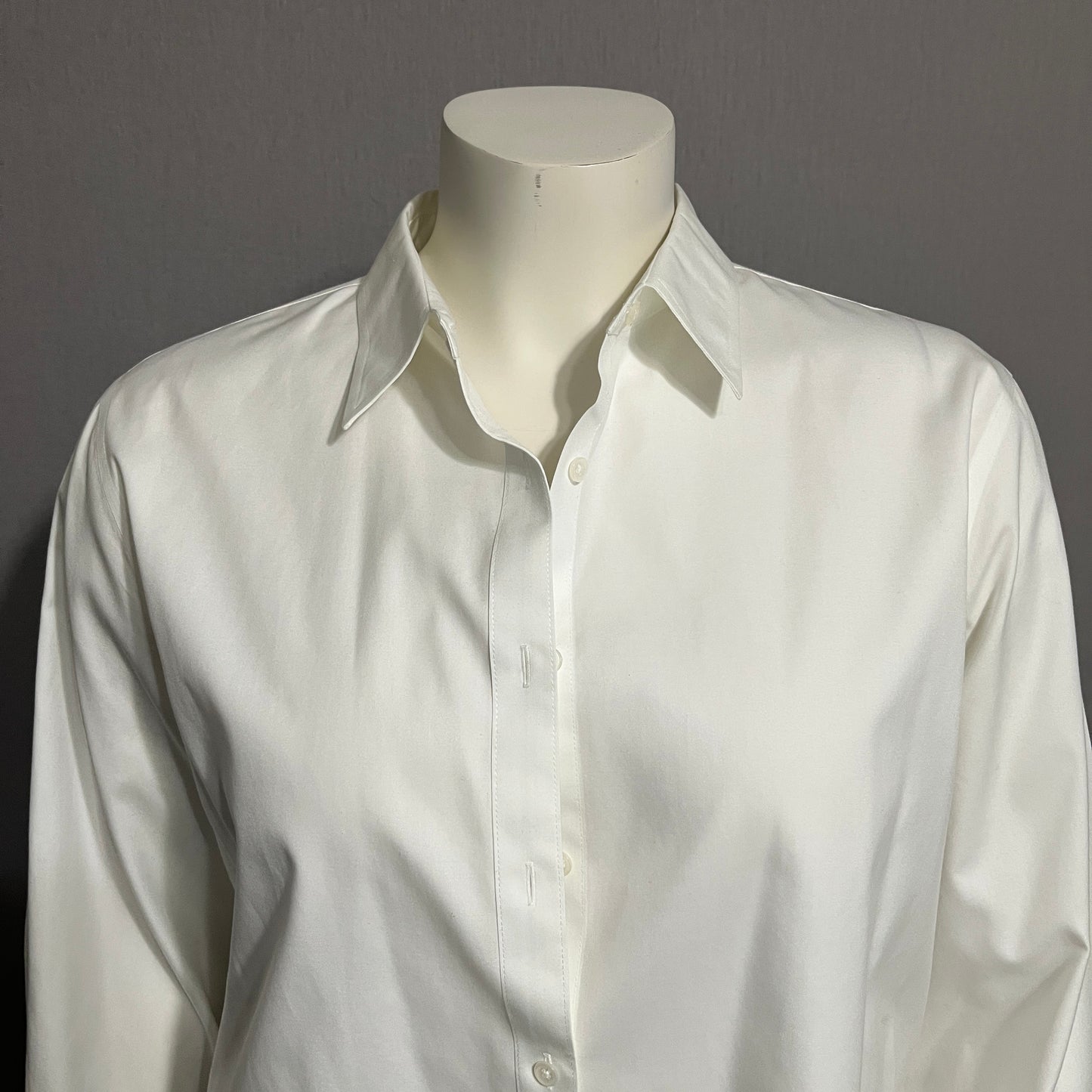 Jones New York Signature Cream Non-Iron Shirt XL