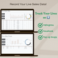 Reseller Business 5 YEAR (2024-2028) Tracker Spreadsheet