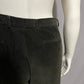 Linea Naturale Cashmere Olive Green Corduroy Pants Unisex Sz-36 or Large