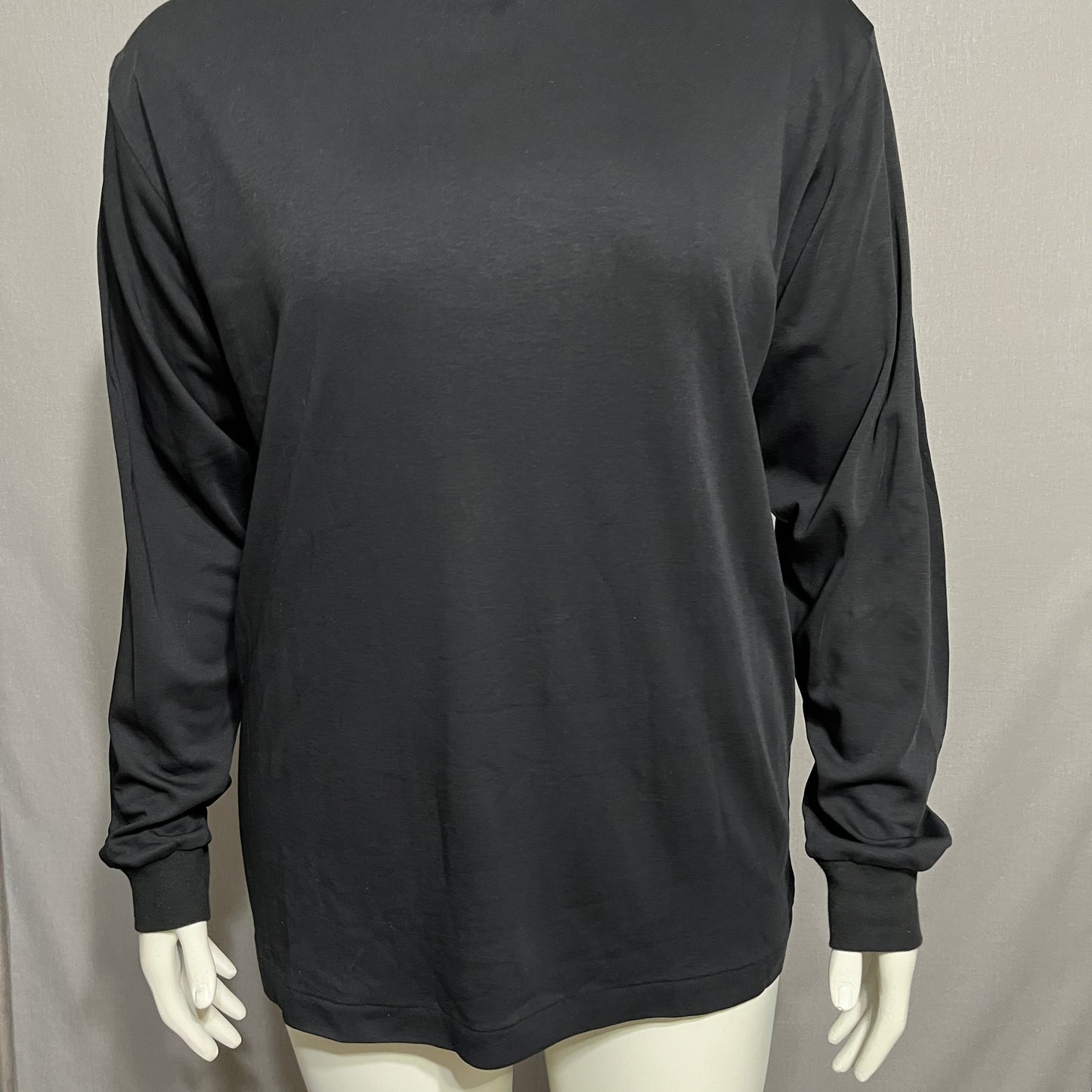 GAP Black 100% Cotton Long Sleeve Turtleneck Sz-Medium