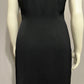 Casual Corner Black Silk Blend Shift Pencil Style Dress Sz-12