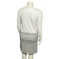 Joan Vass 100% Cotton Lightweight 3/4 Sleeve Sweater Dress Sz-Medium