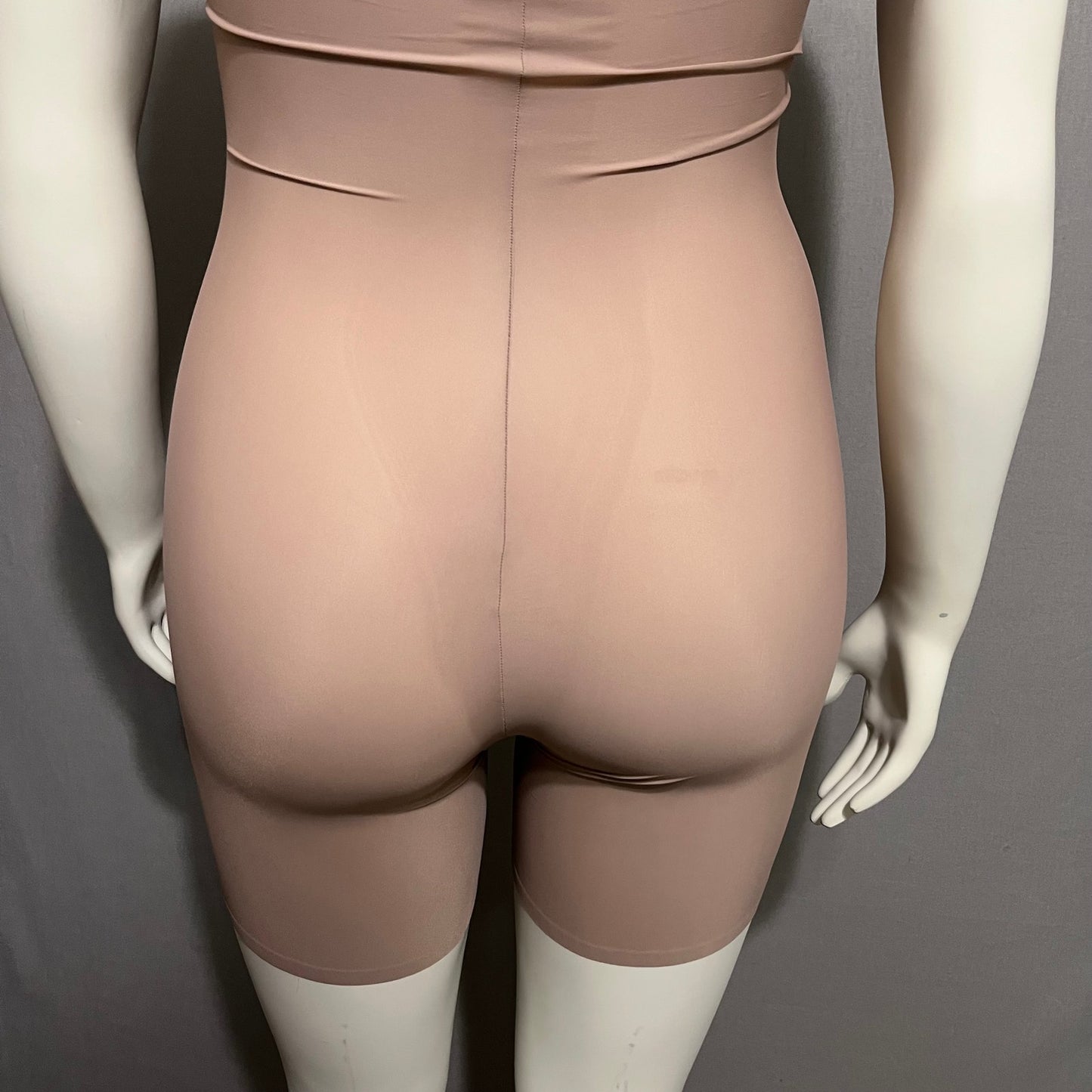 Assets By Spandex One Piece Nude With Lace Shapewear Sz-XL