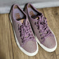 Frye Purple Canvas Lace Up Sneakers Sz-8