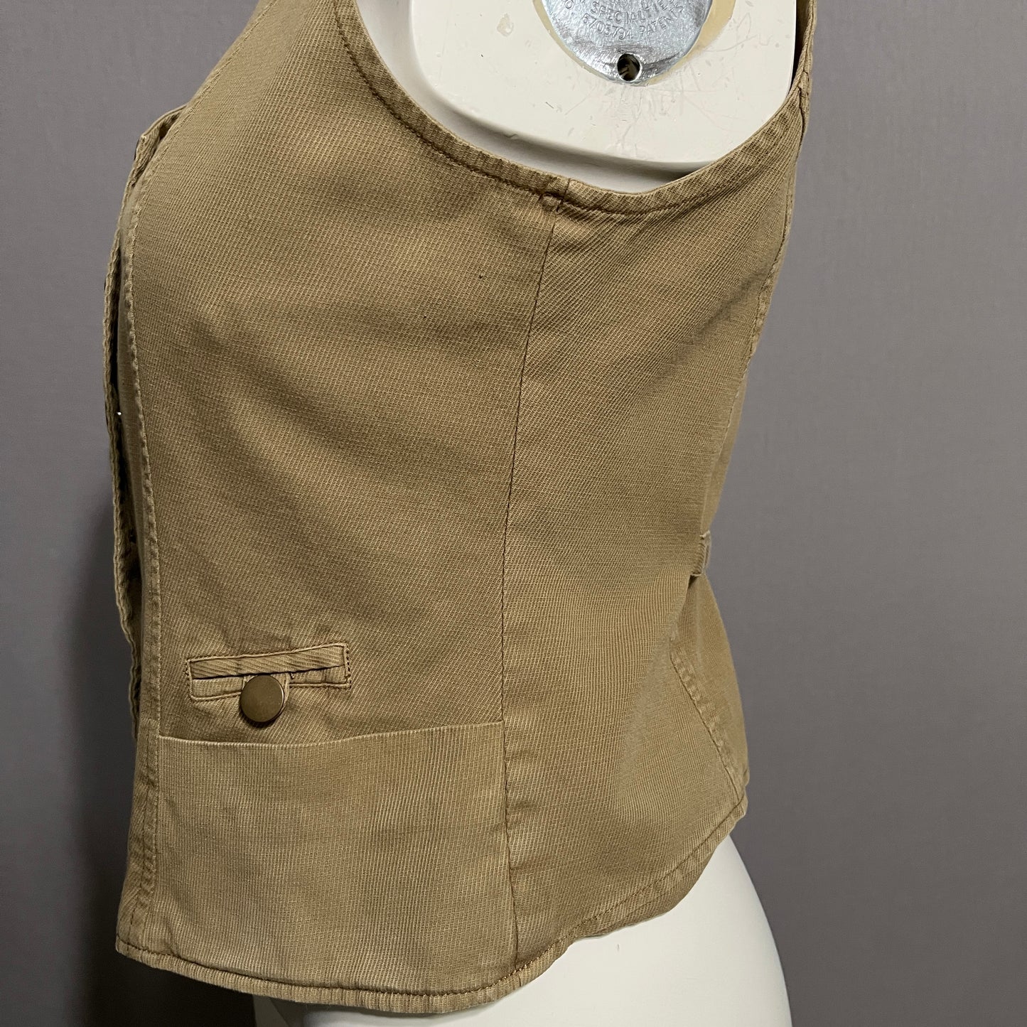 The Territory Ahead Khaki Cotton Vest
