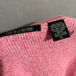 Evelyn & Arthur Pink Marled V Neck Sweater XL