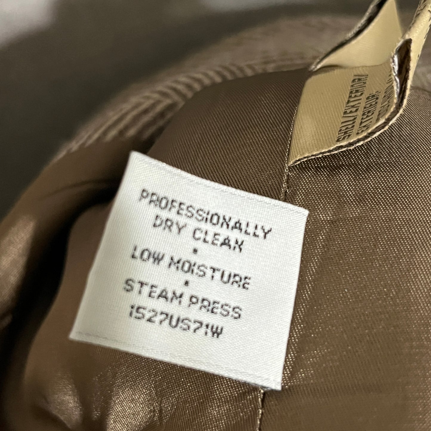 Jones New York Taupe Herringbone Blazer