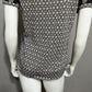 J. Crew Knit Geometric T-Shirt 100% Cotton T-Shirt Sz-Small