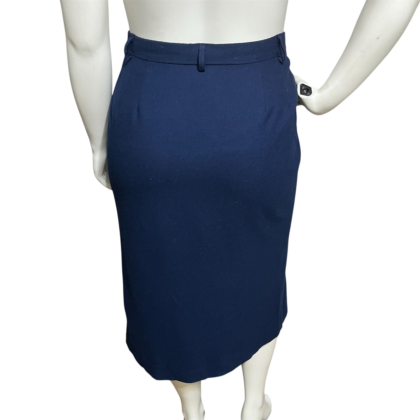 Pendleton Navy Wool pencil skirt size 16