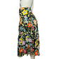 J. Crew 100% Cotton Floral Drop Waist Midi Skirt Sz-Xtra Small/00