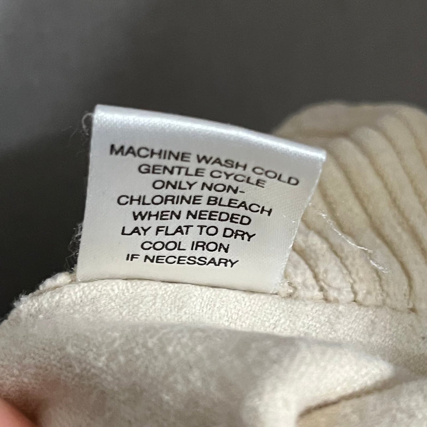 Danielle Martin Cream Corduroy 100% Cotton Jacket Sz-XL
