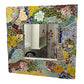 Mosaic Tile Floral RARE Wall Mirror