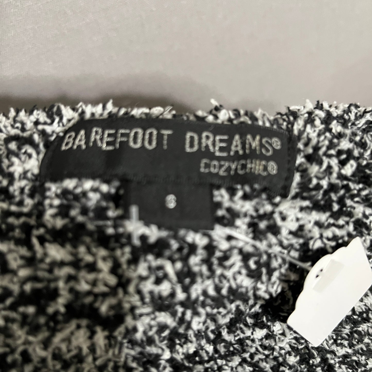 Barefoot Dreams Black and White CozyChic Cardigan