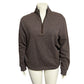Jos. A. Bank Men's Dark Brown Zip-Up Sweater