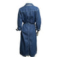 Vintage Bill Blass Denim Cotton Dress/Duster Sz-Medium